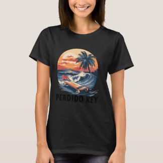T-shirt Perdido Key Florida Skateboard Skateboard