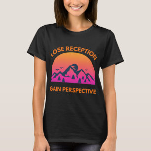 T-shirt Perdre la réception Gain de perspective Coucher d