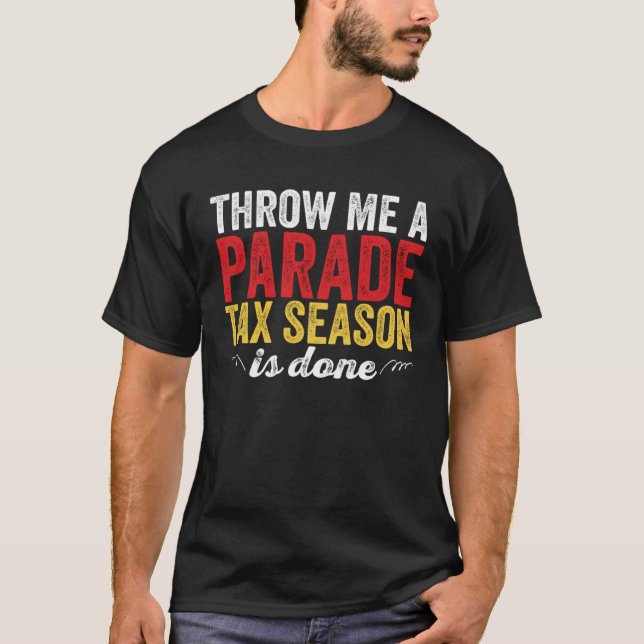 T-shirt Perdre Nous faisons des trucs fiscaux Comptable CP (Devant)