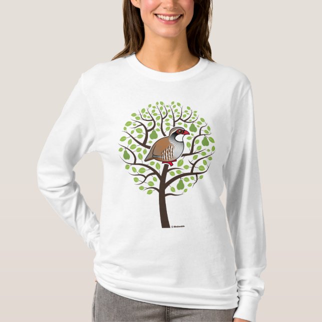 T-shirt Perdrix dans un poirier (Devant)