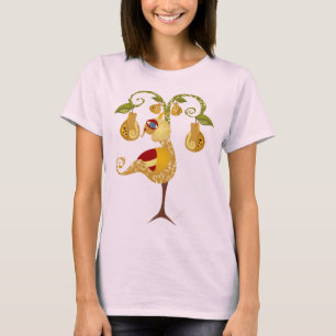 T-shirt Perdrix dans un poirier