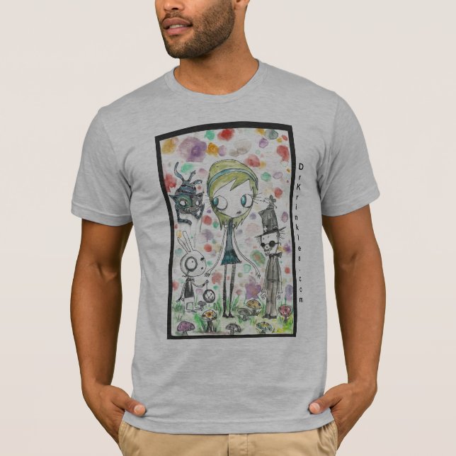 T-shirt PERDU d'ALICE par Dr. krinkles (Devant)