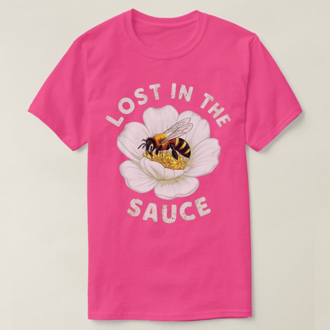 T-shirt perdu dans la sauce (Design devant)