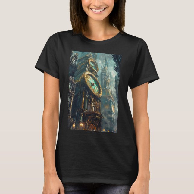 T-shirt Perdu dans le temps (Devant)