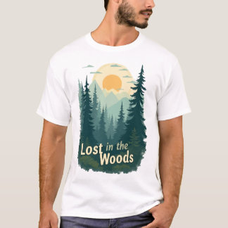 T-shirt Perdu dans les bois