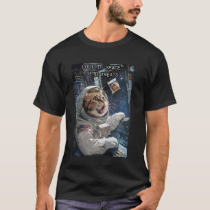 T-shirt Perdu dans l'espace envoie des friandises