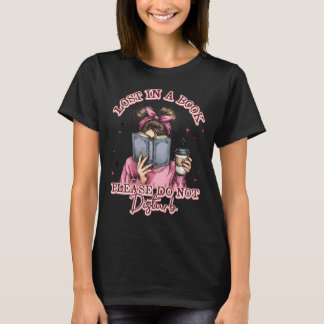 T-shirt Perdu dans un livre...