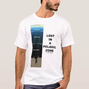 T-shirt Perdu dans une zone pélagique (océanographie)