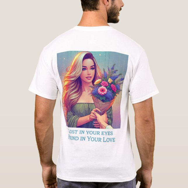 T-shirt Perdu dans vos yeux (Dos)