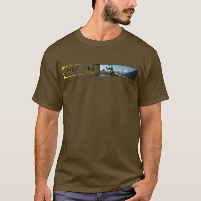 T-shirt perdu de lac (Devant)