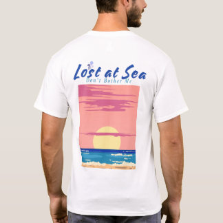 T-shirt Perdu en mer ne me gêne pas
