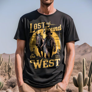 T-shirt Perdu et trouvé - Cowboy Adventure