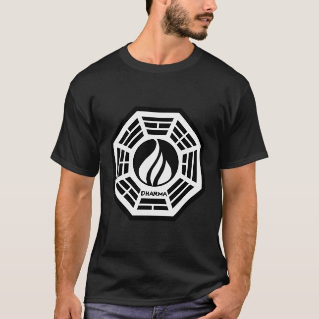 T-shirt Perdu La flamme (Devant)