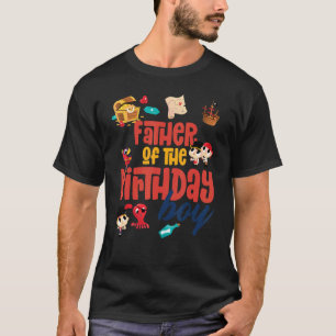 T-shirt Père Anniversaire Garçon Pirate Anniversaire Thème