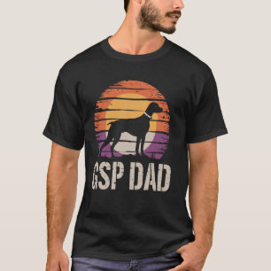 T-shirt Père chien pointer allemand à poil court GSP