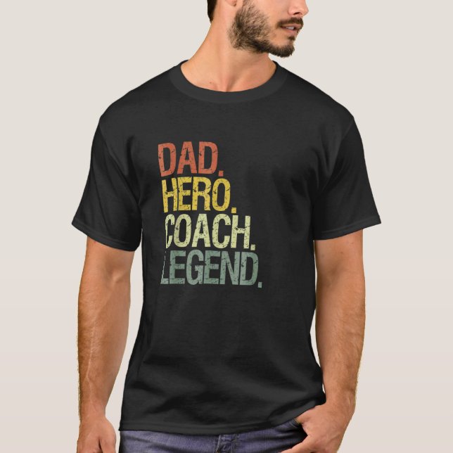 T-shirt Père Coach père (Devant)