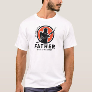 T-shirt Père- Comme un guerrier