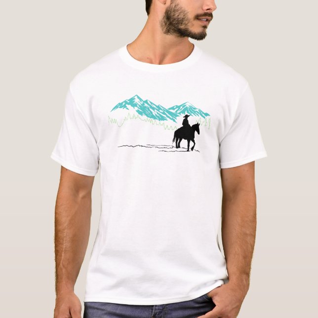 T-shirt Père cowboy (Devant)