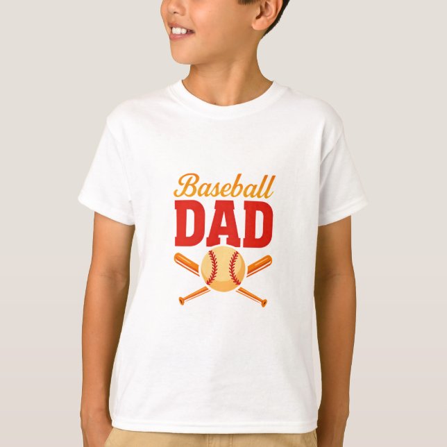 T-shirt père de base pour enfants - Jeu de plaisir (Devant)