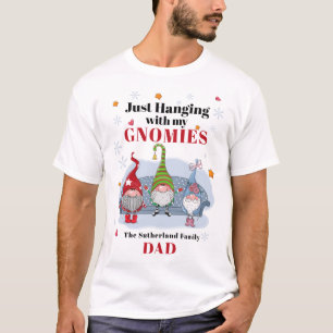 T-shirt Père de famille correspondant aux lutins de vacanc