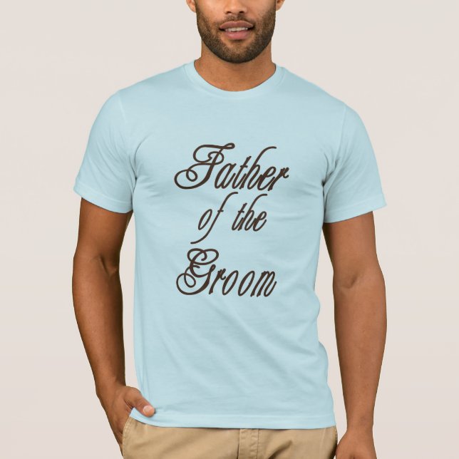 T-shirt Père de Groom Classy Browns (Devant)