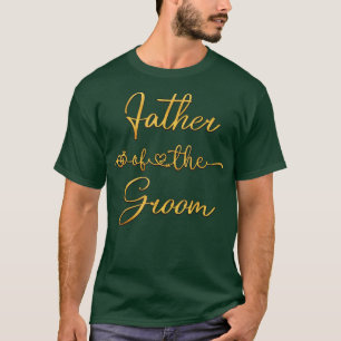 T-shirt Père De La Groom Mariage Idée De Fête Pour Lui