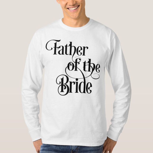 T-shirt Père de la Mariée (Devant)
