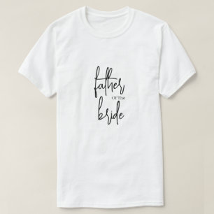 T-shirt Père de la mariée