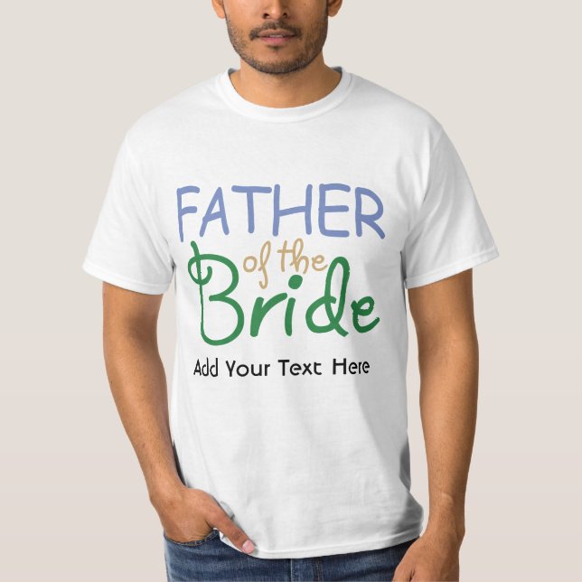 T-shirt Père de la Mariée (Devant)