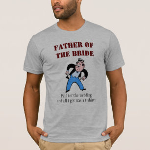 T-shirt Père de la mariée