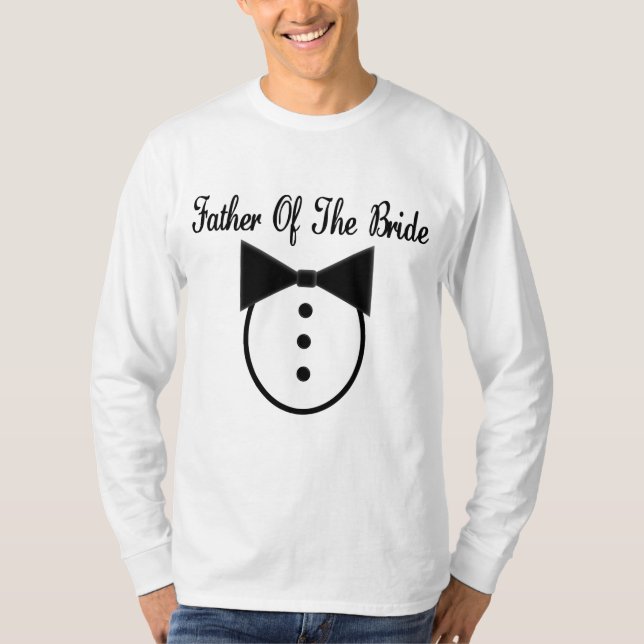 T-shirt Père de la mariée (Devant)