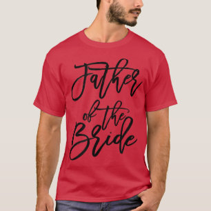 T-shirt Père de la mariée, famille assortie, mariée amoure