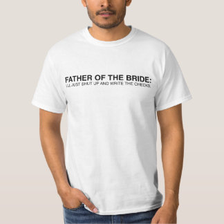 T-shirt Père de la mariée Tee - Drôle