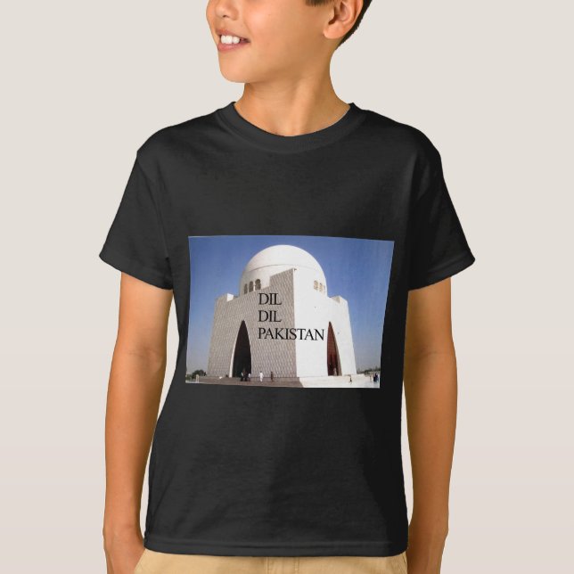 T-shirt Père de la Nation : Mazar-e-Quaid (Devant)