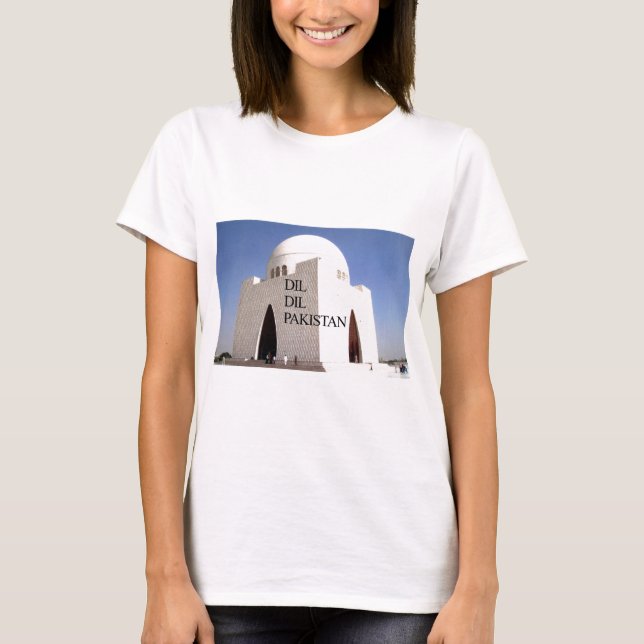 T-shirt Père de la Nation : Mazar-e-Quaid (Devant)