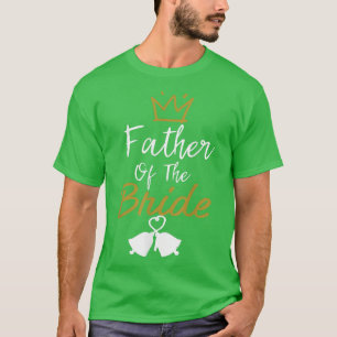 T-SHIRT PÈRE DE LA PÈRE DE LA MARIÉE PÈRE MARIAGE MATCHING
