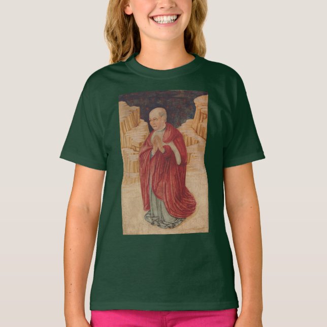 T-shirt Père de l'église Saint John Cassian (Devant)