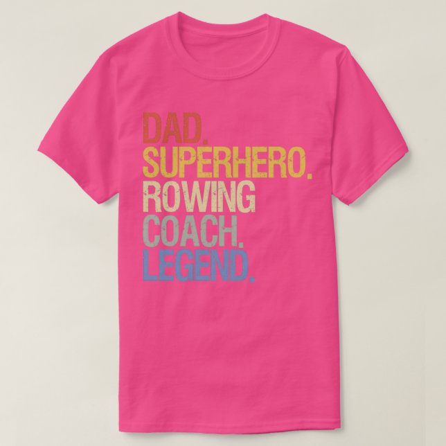 T-shirt père de l'entraîneur de train (Design devant)