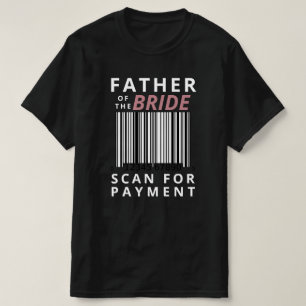 T-shirt Père De L'Épouse Analyser Pour Paiement Mariage Dr