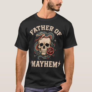 T-shirt Père de pagaille Papa drôle de fête des pères