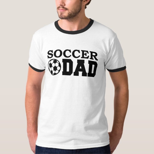 T-shirt Père de Soccer (Devant)