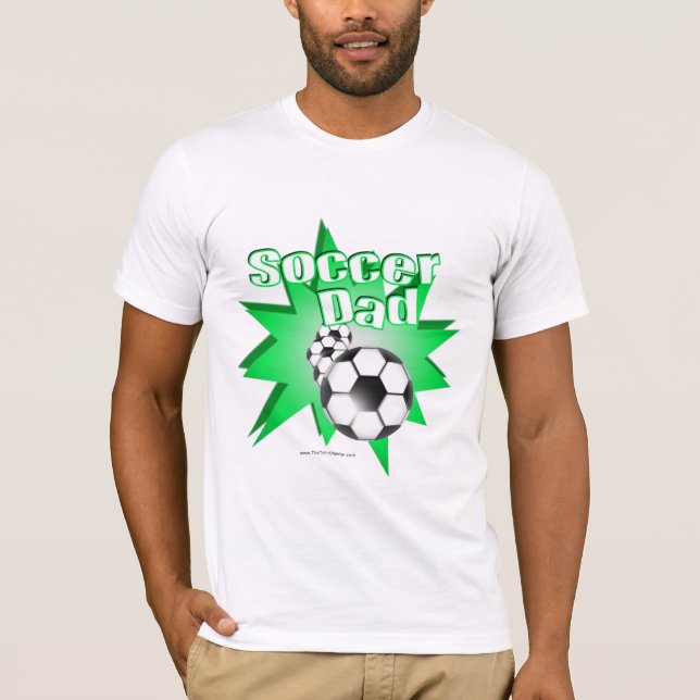 T-shirt Père de Soccer (Devant)