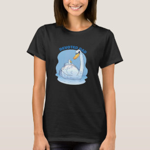 T-shirt Père dédié Swan Enfant Fils Fille Famille Amour