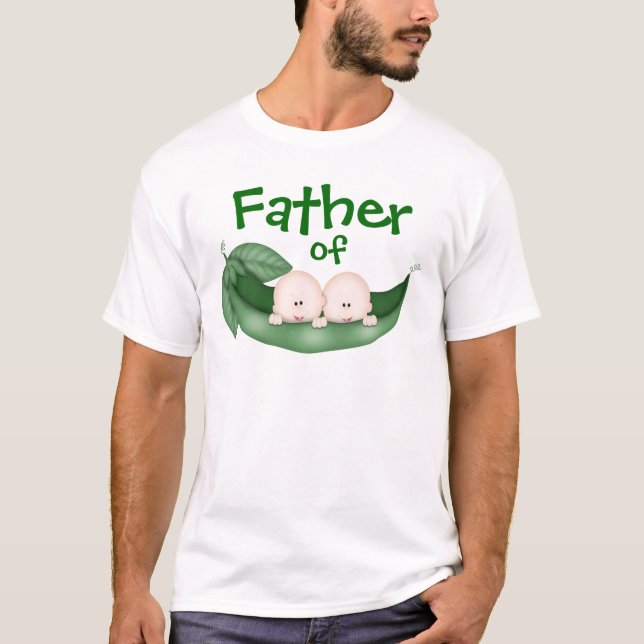 T-shirt Père des jumeaux (Devant)