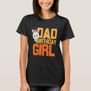 T-shirt Père Des Mens De La Fille Anniversaire