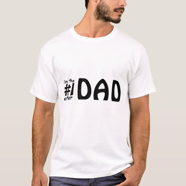 T-shirt Père d'étape - PAPA #1 (Devant)