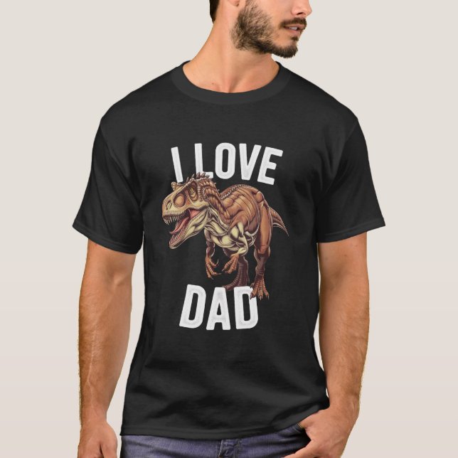 T-shirt Père Dinosaur, 2025 (Devant)