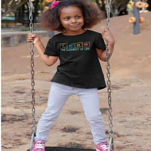 T-Shirt Père Drôle Tableau Périodique Papa