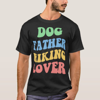 T-shirt Père du chien Randonnée Lover IV