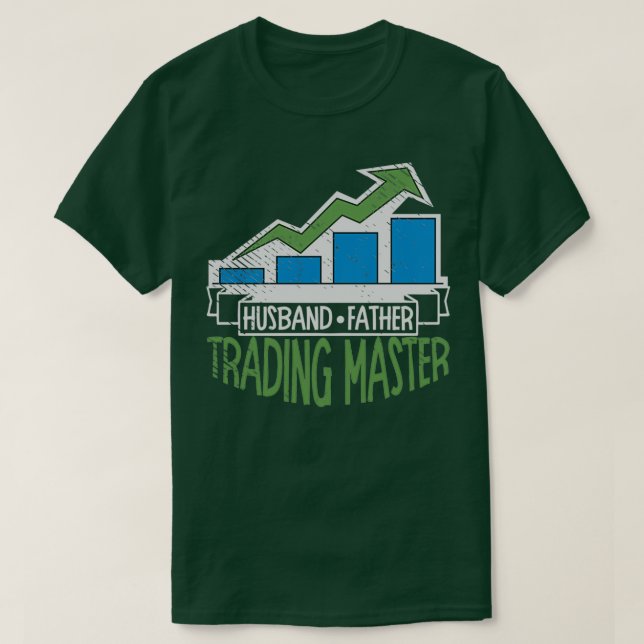 T-shirt Père du mari Trading Master Papa (Design devant)